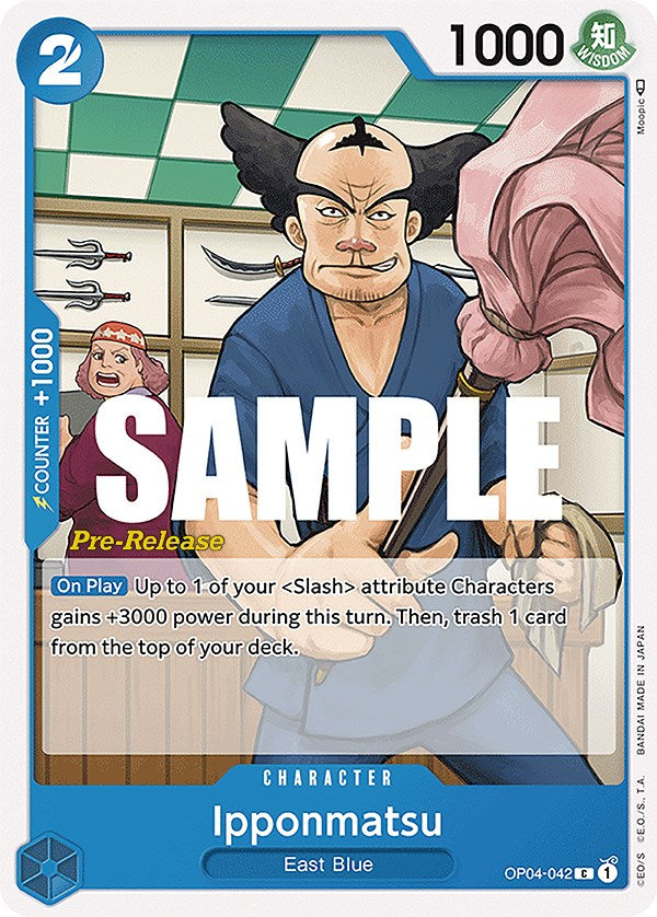 Ipponmatsu [Cartas de prelanzamiento de Reinos de intriga]