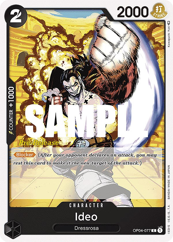 Ideo [Cartas de prelanzamiento de Reinos de Intriga]