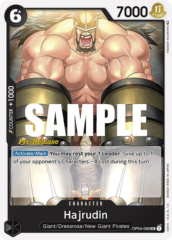 Hajrudin [Cartas de prelanzamiento de Kingdoms of Intrigue]