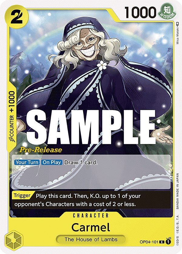Carmel [Cartas de Pre-Lanzamiento de Reinos de Intriga]
