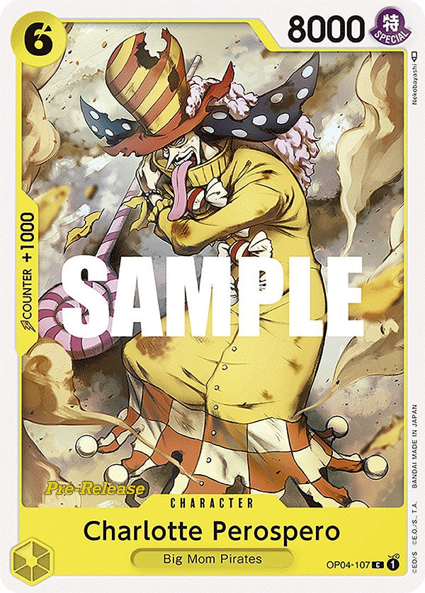 Charlotte Perospero [Cartas de Pre-Lanzamiento de Kingdoms of Intrigue]