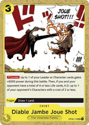 Disparo de la Pierna del Diablo [Cartas de Pre-Lanzamiento de Reinos de Intriga]