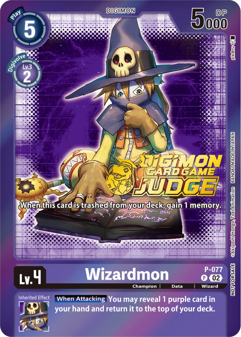 Wizardmon [P-077] (Judge Pack 4) [Cartas Promocionales]