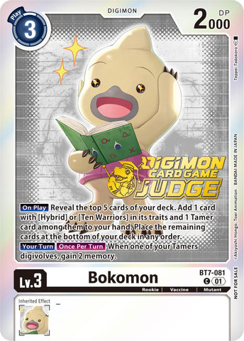 Bokomon [BT7-081] (Judge Pack 4) [Promociones Next Adventure]