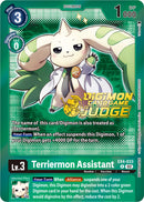 Terriermon Asistente [EX4-033] (Arte Alternativo) (Paquete de Juez 4) [Promoción de Boosters de Ser Alternativo]