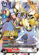 Shoutmon X7 [BT11-019] (Finalista Regional 2023) [Fase Dimensional]