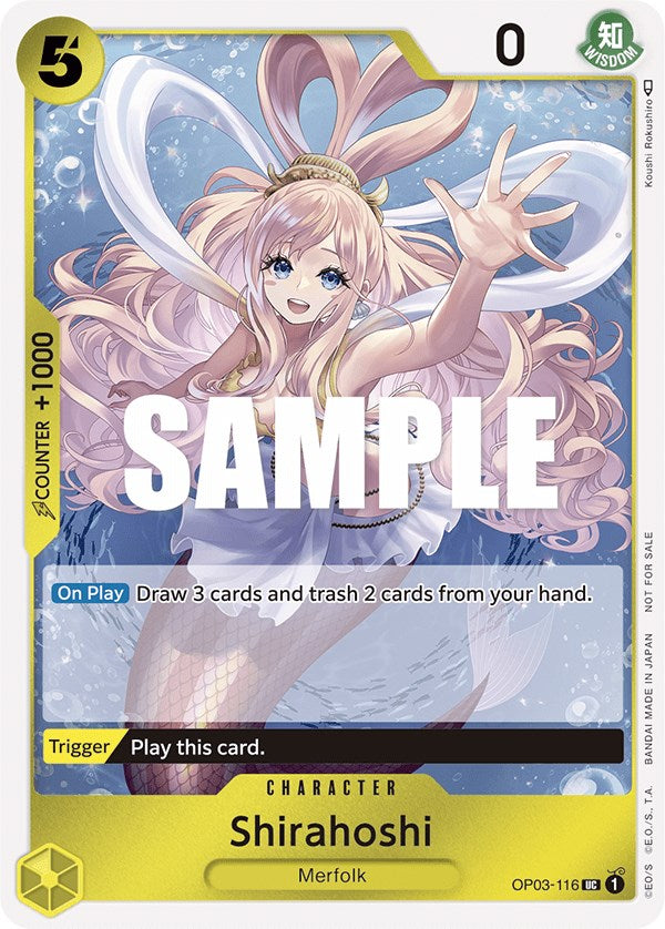 Shirahoshi (Paquete a toda velocidad) [Reinos de intriga]