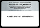Image for Code Card - 151 Booster Pack - Pokemon