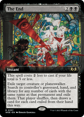 La Fin (Illustration étendue) [Les friches d'Eldraine]