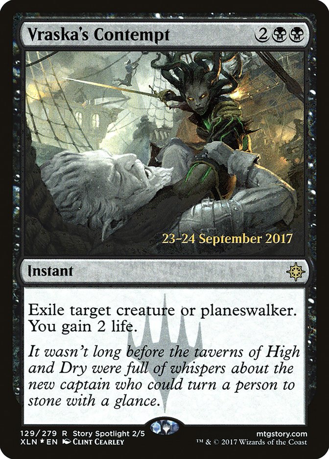 Mépris de Vraska [Cartes promotionnelles d'avant-première d'Ixalan]