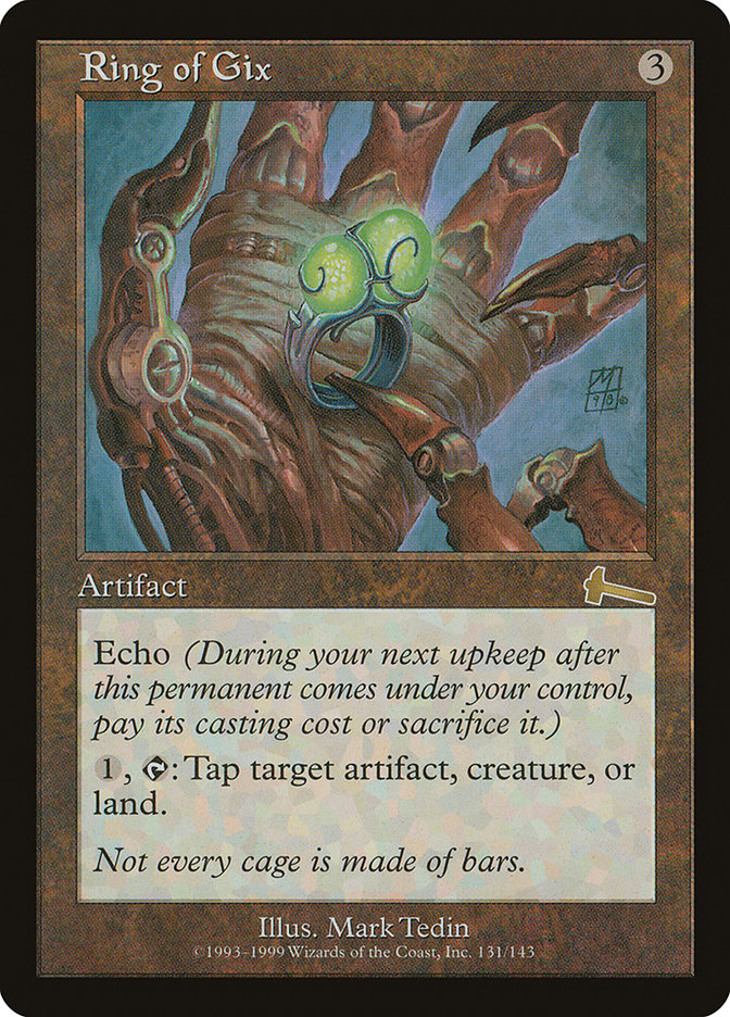 Anneau de Gix [L'Héritage d'Urza]
