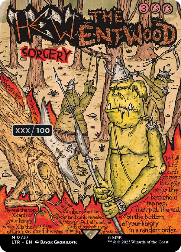 Coupe l'Entwood (Poster sans bordure) (Série) [Le Seigneur des Anneaux : Contes de la Terre du Milieu]