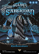 Tempête de Saruman (Poster sans bordure) (Série limitée) [Le Seigneur des Anneaux : Histoires de la Terre du Milieu]
