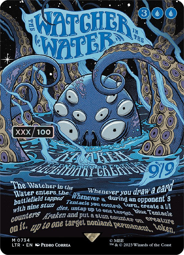 Le Guetteur de l'Eau (Poster sans bordure) (Série limitée) [Le Seigneur des Anneaux : Contes de la Terre du Milieu]
