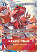 ¡Red Memory Boost! [P-035] (Digimon Adventure Box 2) [Cartas Promocionales]