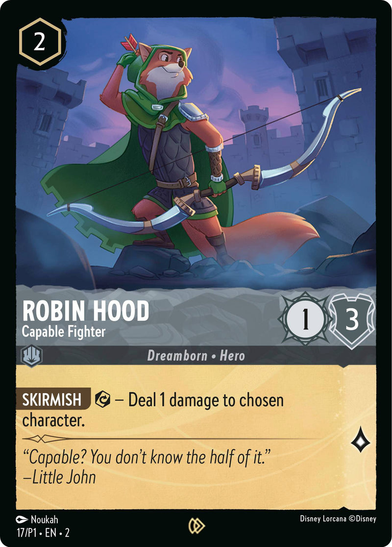 Robin Hood - Luchador Capaz (17) [Cartas Promocionales]