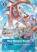 ¡Estímulo de memoria azul! [P-036] (Digimon Adventure Box 2) [Cartas Promocionales]