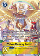 ¡Aumento de Memoria Amarillo! [P-037] (Digimon Adventure Box 2) [Cartas Promocionales]