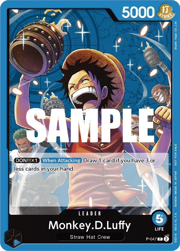Monkey.D.Luffy (Set de batalla sellado Vol. 1) [Cartas promocionales de One Piece]