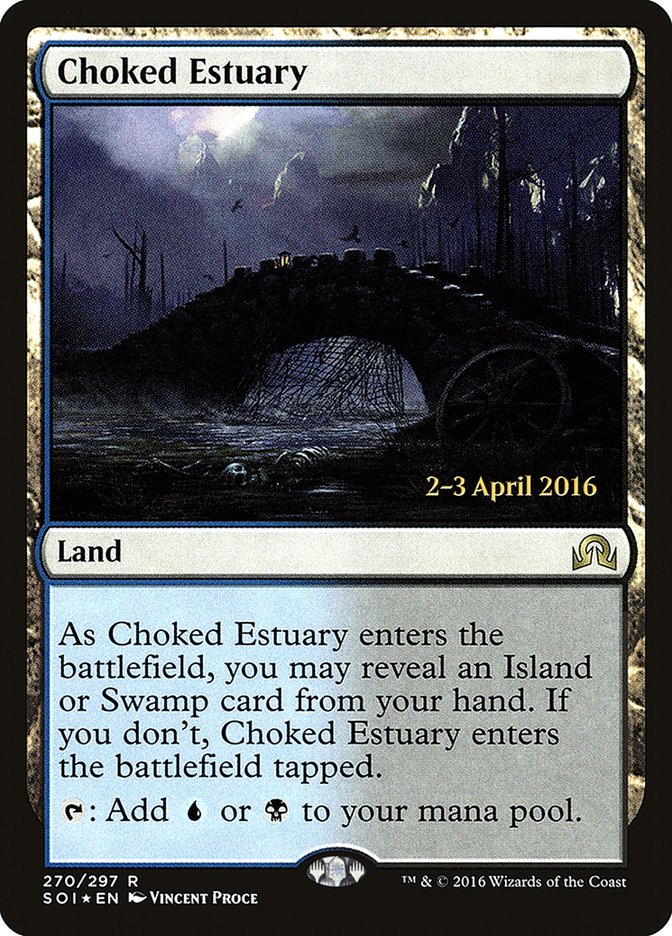 Estuario ahogado [Promos de prelanzamiento de Sombras sobre Innistrad]