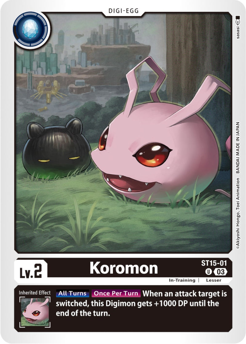 Koromon [ST15-01] [Mazo de Inicio: Dragón de la Valentía]