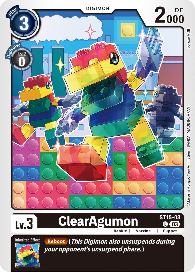 Agumon Claro [ST15-03] [Mazo de Inicio: Dragón del Coraje]