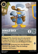 Pato Donald - Mosquetero (13/P1) [Cartas promocionales]
