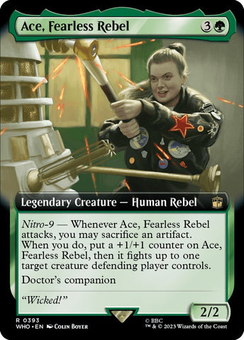 Ace, rebelle intrépide (Illustration étendue) [Doctor Who]