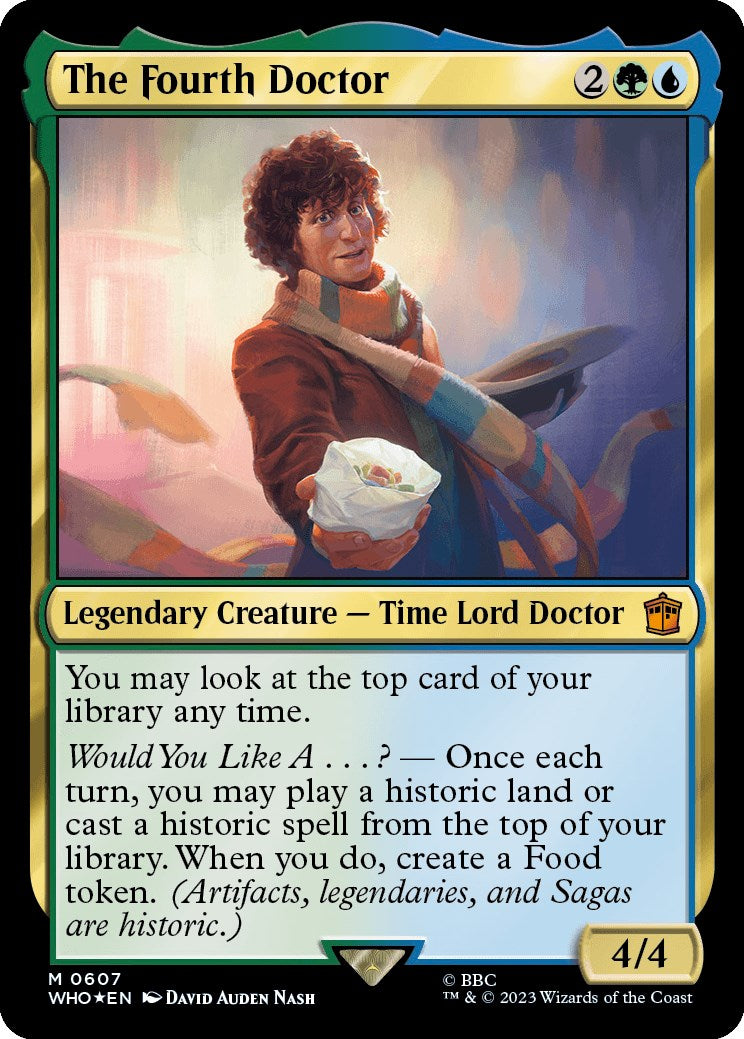 Le Quatrième Docteur (Feuillet Surge) [Doctor Who]