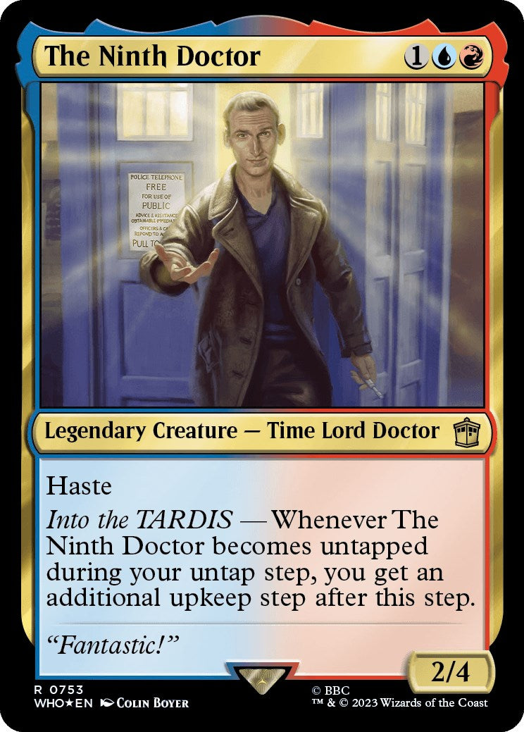 Le Neuvième Docteur (Surge Foil) [Doctor Who]