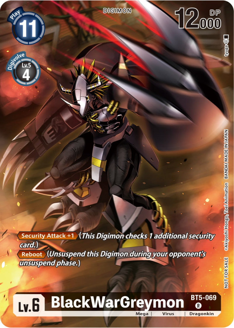 BlackWarGreymon [BT5-069] (Tamer Party Pack -The Beginning-) [Promociones Battle of Omni]