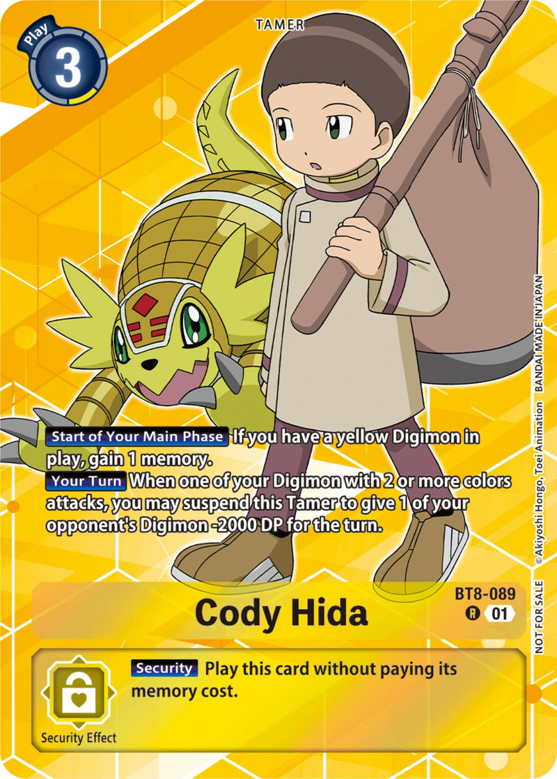 Cody Hida [BT8-089] (Paquete de fiesta de domadores -El comienzo-) [Nuevo despertar]