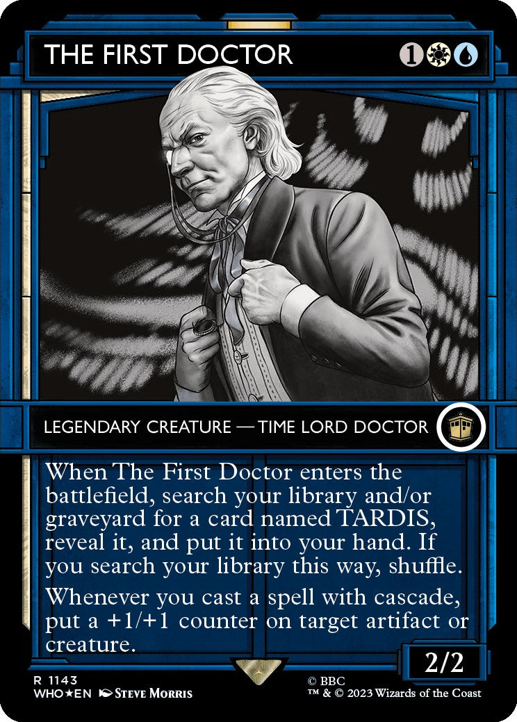 Le Premier Docteur (Présentoir) (Feuille d'énergie) [Doctor Who]
