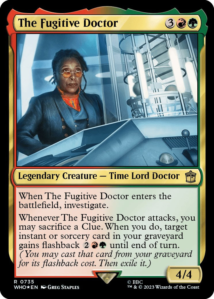 Le Docteur Fugitif (Feuillet d'Expert) [Doctor Who]
