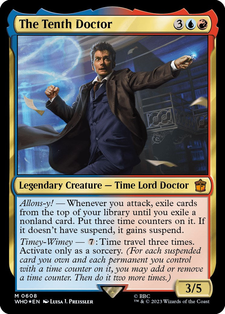 Le Dixième Docteur (Surge Foil) [Doctor Who]