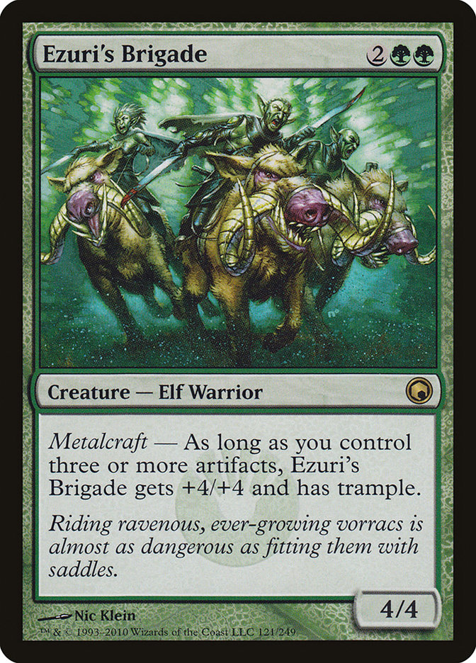 Brigade d'Ezuri [Cicatrices de Mirrodin]