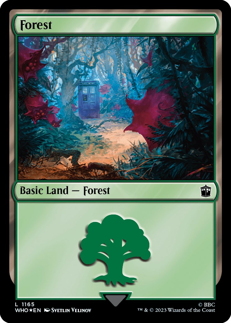 Forêt (1165) (Feuillement de poussée) [Doctor Who]