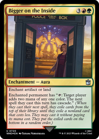 Más grande por dentro (surge foil) [Doctor Who]
