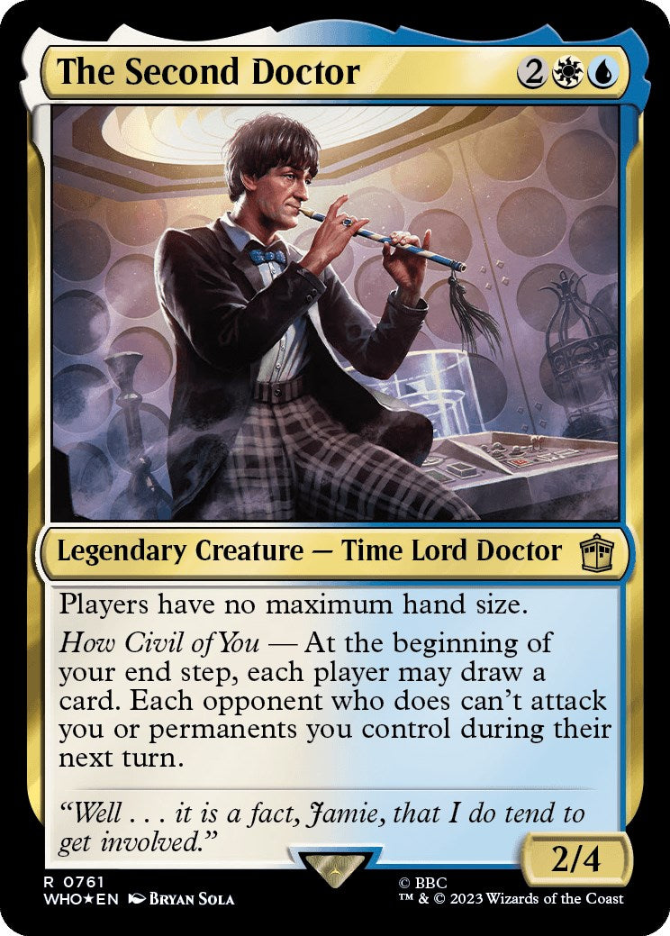 Le Deuxième Docteur (Surge Foil) [Doctor Who]