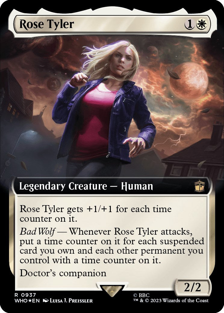 Rose Tyler (Art étendu) (Feuilletée intensifiée) [Doctor Who]