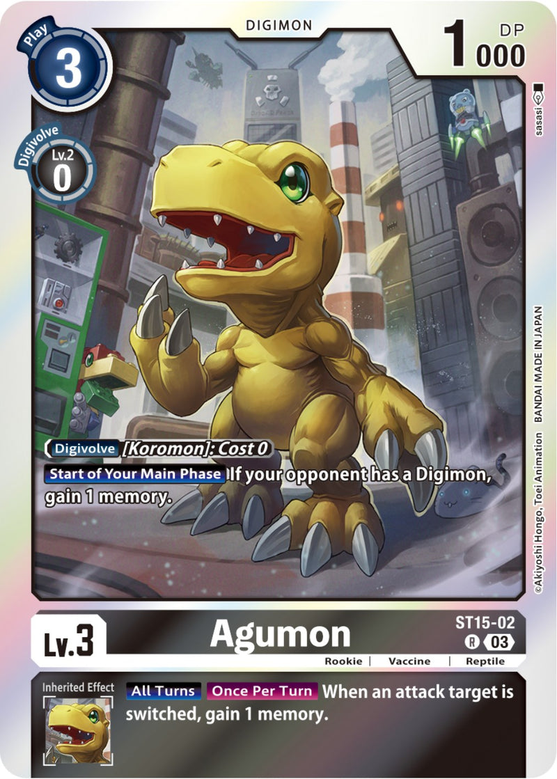 Agumon [ST15-02] [Mazo de Inicio: Dragón del Valor]