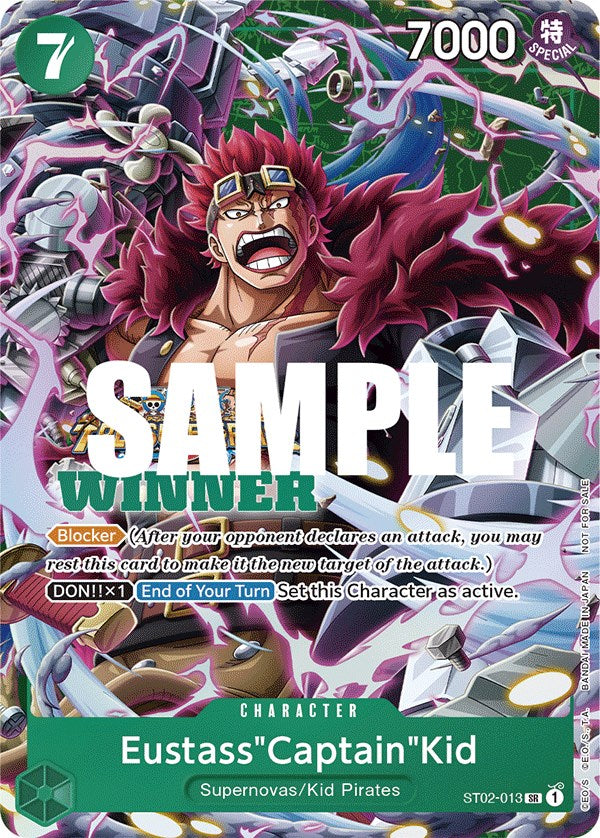 Eustass "Capitán" Kid (Winner Pack Vol. 5) [Cartas Promocionales de One Piece]