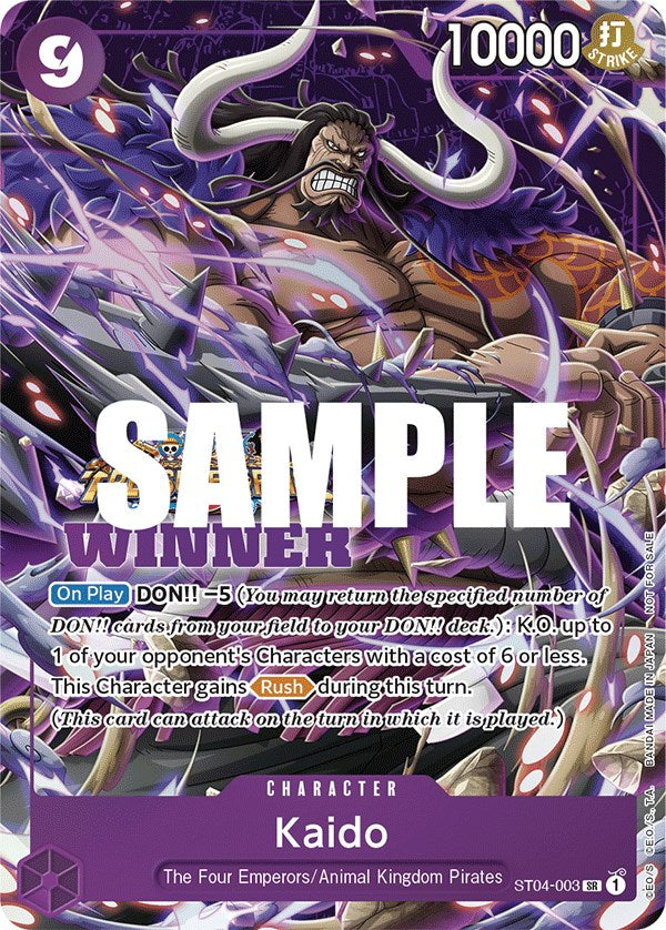 Kaido (Pack de ganador vol. 5) [Cartas promocionales de One Piece]