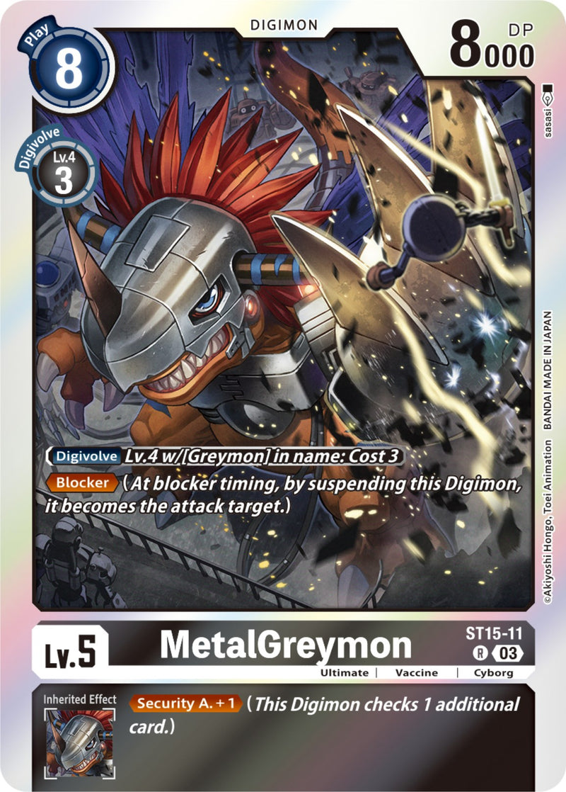 MetalGreymon [ST15-11] [Mazo de Inicio: Dragón del Coraje]