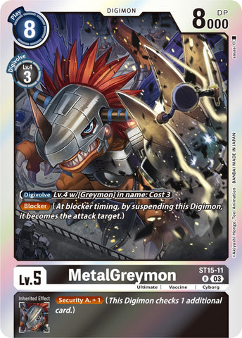 MetalGreymon [ST15-11] [Mazo de Inicio: Dragón del Coraje]