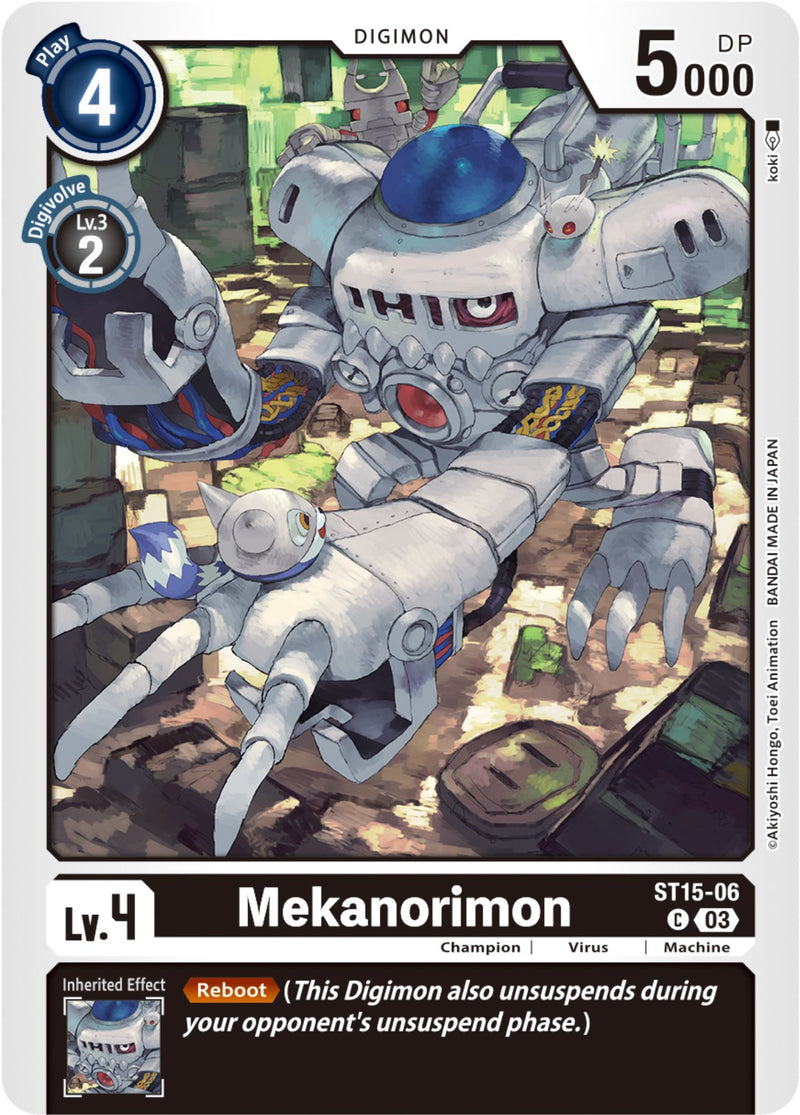Mekanorimon [ST15-06] [Mazo de Inicio: Dragón de Coraje]