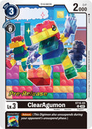 ClearAgumon [ST15-03 U] [Mazo de Inicio: Cartas de Pre-Lanzamiento El Dragón de la Valentía]