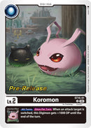 Koromon [ST15-01] [Mazo de Inicio: Cartas de Prerelease del Dragón de Coraje]