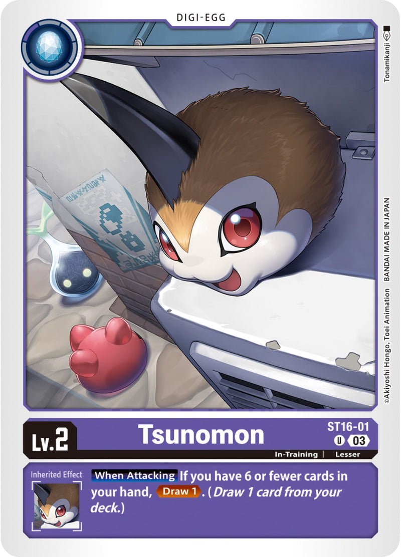 Tsunomon [ST16-01] [Mazo de Inicio: Lobo de la Amistad]