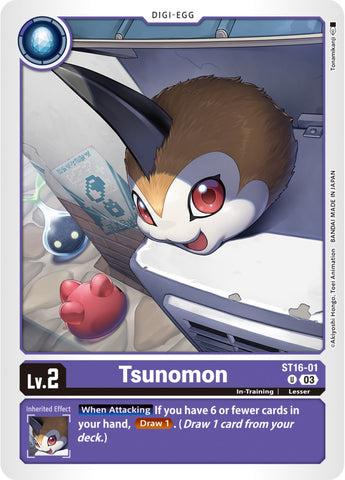 Tsunomon [ST16-01] [Mazo de Inicio: Lobo de la Amistad]